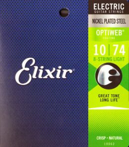 Elixir 19062 Optiweb Lt (10-74) - struny do gitary elektrycznej - 8