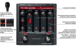 TC-Helicon VoiceTone Correct XT - Procesor wokalowy