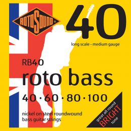 Roto RB40 - 4 struny bas [40-100] niklowane