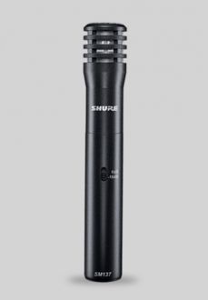 SHURE SM137, mikrofon pojemnościowy