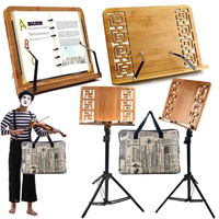 DNA WP1 drewniany pulpit do nut z zaciskami statyw