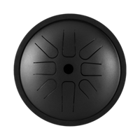 Tongue drum 6" 8 ton Hluru TP8-6-InkBlack