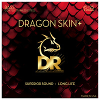STRUNY POWLEKANE DO GIT. BAS. (5) - DR DBS5 45-125 DRAGON SKIN+ BASS